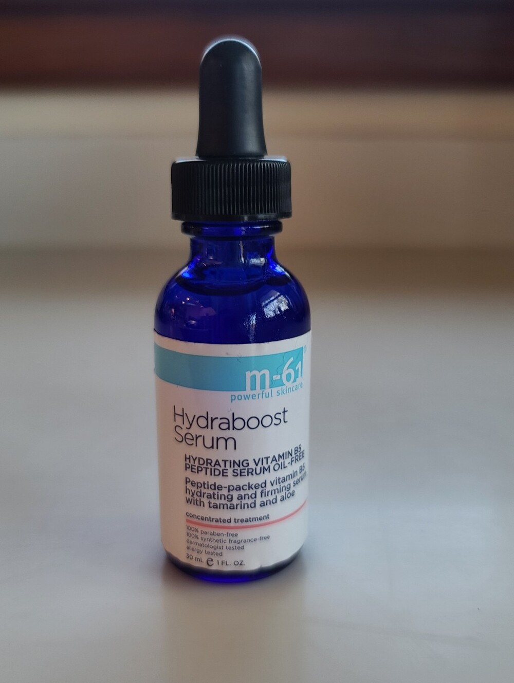 M-61- Hydraboost Serum - Blue Hydrating Vitamin B5 Peptide Serum